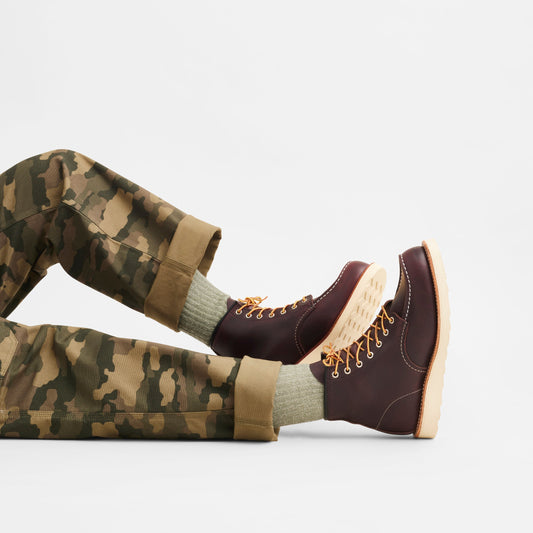 Classic Black Cherry Moc Toe Boots