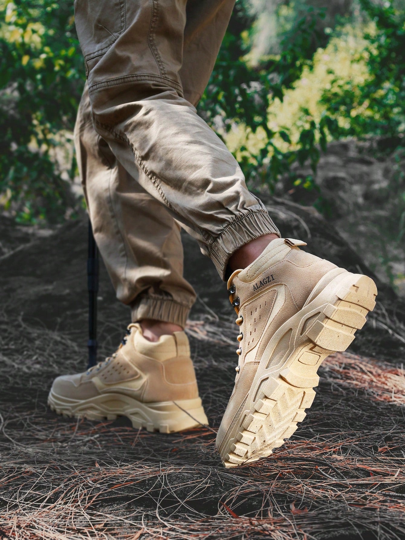 Outdoor Rugged Walking Hiking Boots