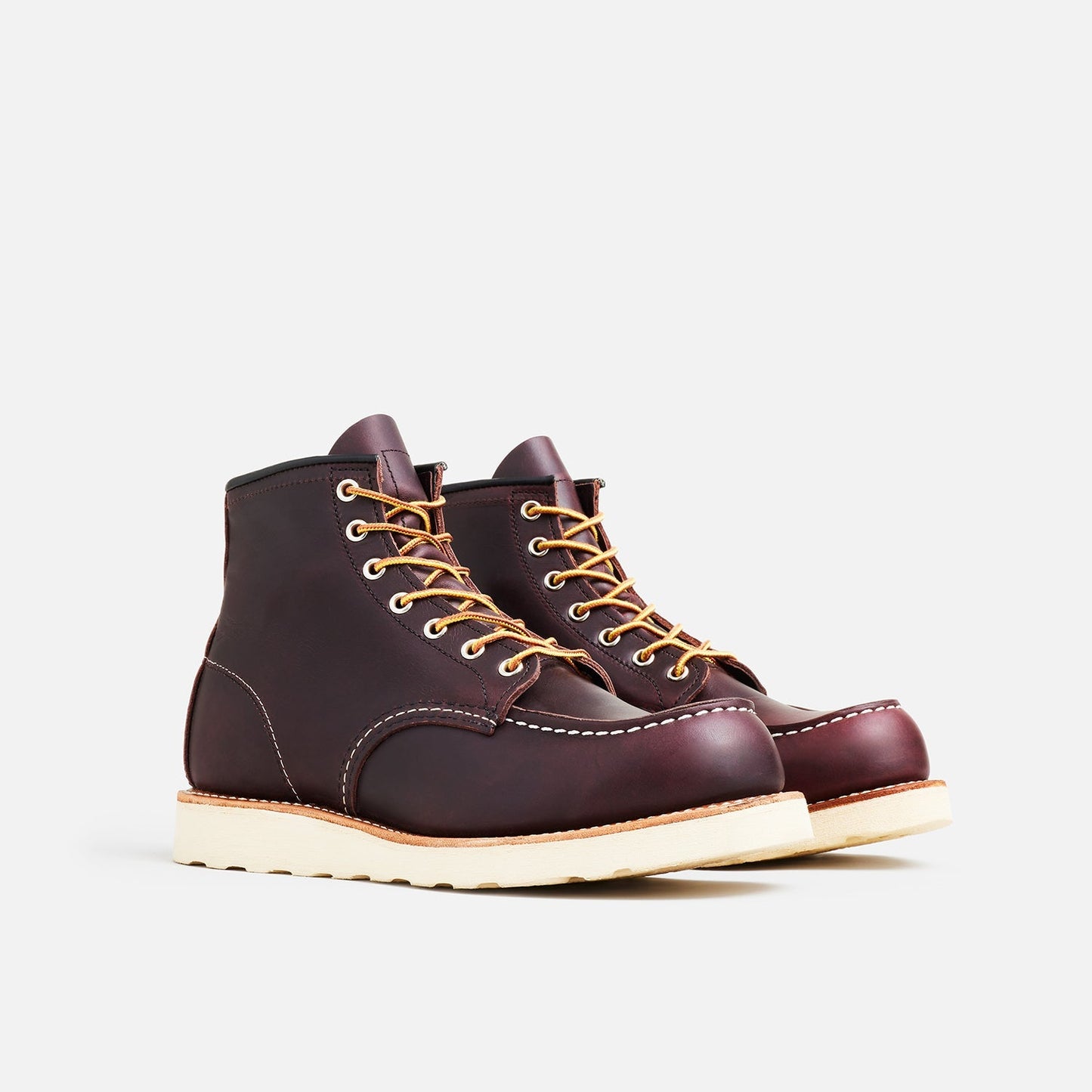 Classic Black Cherry Moc Toe Boots