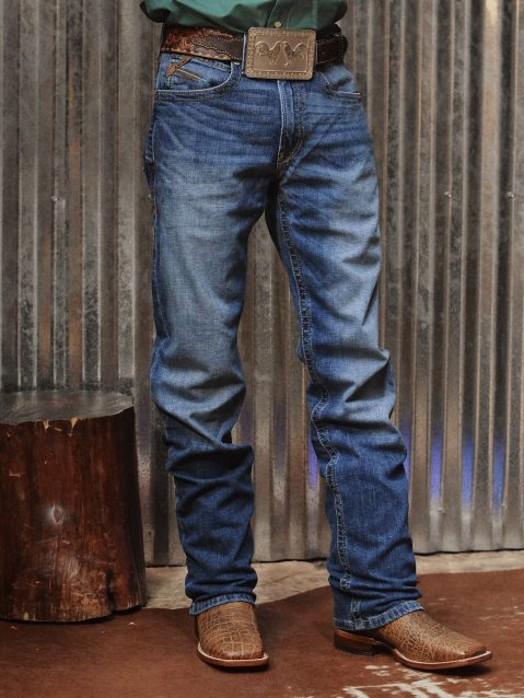 Vintage Classic Straight Jeans – Dark Wash