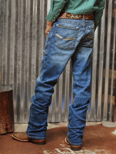 Vintage Classic Straight Jeans – Dark Wash